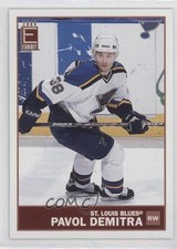 2003-04 Pacific Exhibit Yellow Back Pavol Demitra #121 nq3