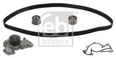1x Febi Bilstein Water Pump + Timing Belt Kit 2431237500 for Carnival Coupe Mage