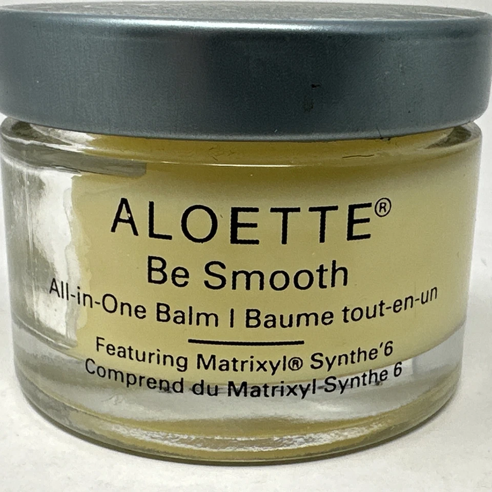 Bálsamo todo en uno Aloette Be Smooth de granja a tarro cuidado de la piel 1 oz Foto 2 de 4