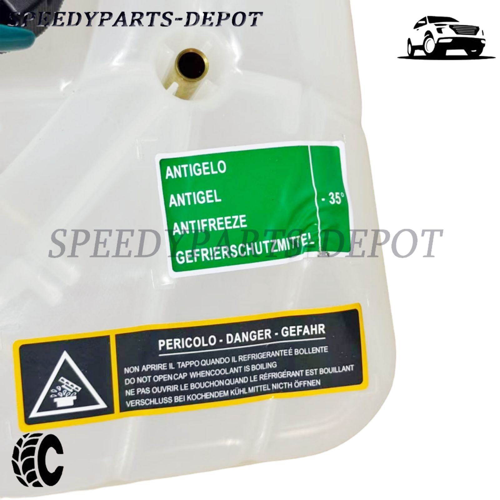 Coolant Expansion Tank For Maserati GranTurismo MC Stradale Quattroporte 296547