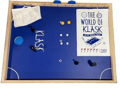 Klask Magnetic Skill Game Tabletop Board Game with Box-Preowned/Complete