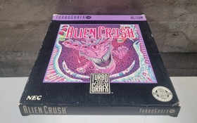 Alien Crush (TurboGrafx-16, 1989) Complete in Box - Tested Authentic 
