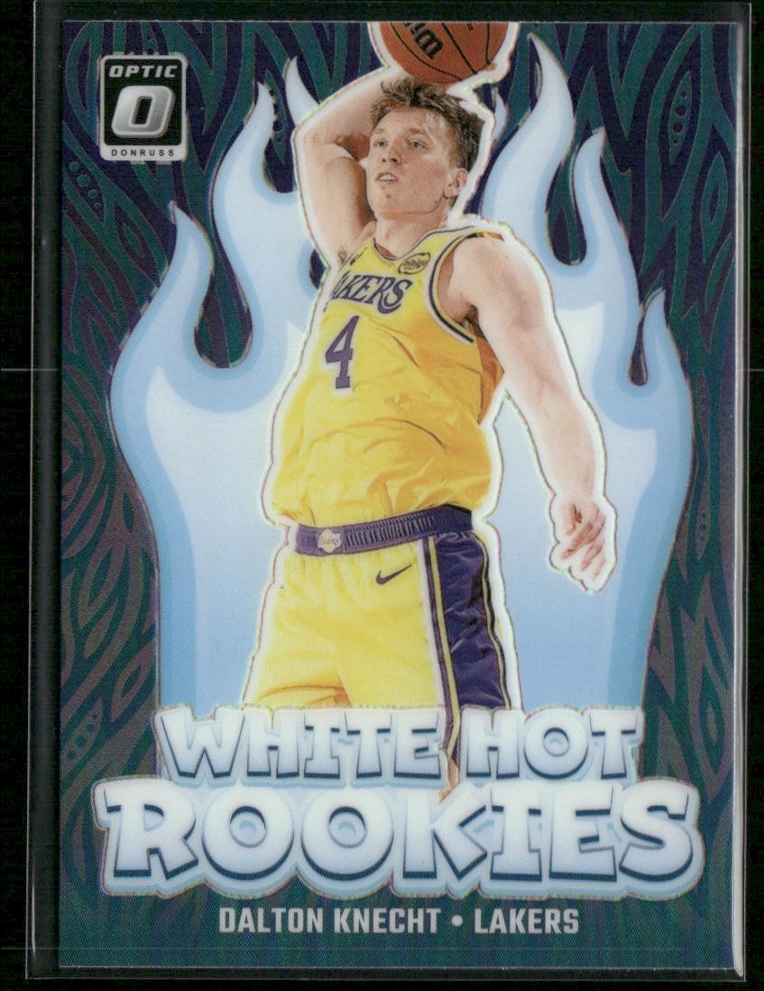 2024-25 Donruss Optic #9 Dalton Knecht White Hot Rookies Holo