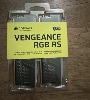 CORSAIR Vengeance RGB RS DDR5 RAM 32GB (2x16GB) 6000MHz AMD EXPO