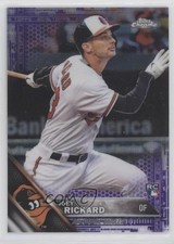 2016 Topps Chrome Purple Refractor 86/275 Joey Rickard #41 sh7