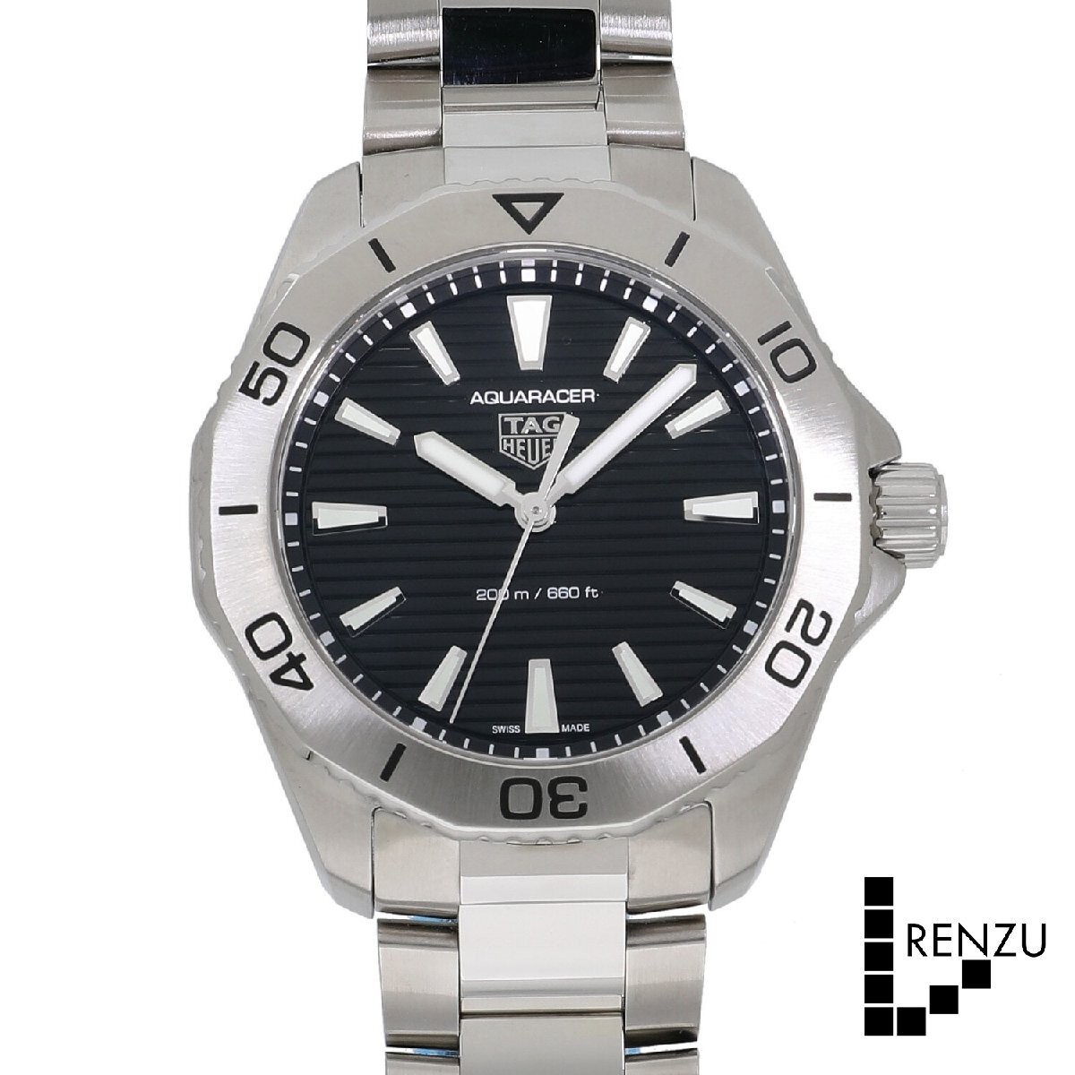 TAG Heuer Aquaracer Professional 200 Black Men's Watch WBP1110 BA0627