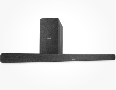 Denon DHT-S517 Sound Bar for TV W/ Wireless Subwoofer, 3D Surround Sound NEW