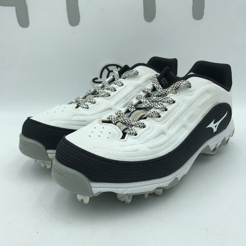 Crampons femme Mizuno Fastpitch Softball Spike crampons métal lacets doucement utilisés - Photo 15/15
