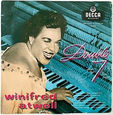 WINIFRED ATWELL - DOUBLE 7 - UK RELEASE - VINYL LP - LK 4166 - VG+/VG