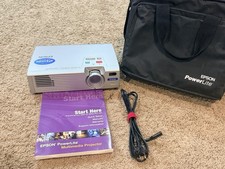 EPSON EMP-730 Power Lite Projector With Remote And Case