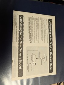 Sega Genesis 32X Console System Instruction Manual Booklet ONLY