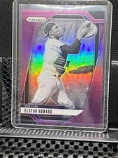 Elston Howard  2025 Prizm - Purple Prizm #5/149 - #112 Yankees