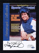 1999 Fleer Sports Illustrated Greats of the Game Auto Gary Carter Auto HOF ow6
