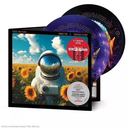 New: TEARS FOR FEARS - Songs For A Nervous Planet (Target Exclusive) CD
