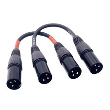 KOOKFJLLZ 6" XLR Cable Male to Male Professional Microphone Cable 3 Pin OFC ...