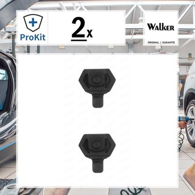2x ORIGINAL  Walker 80227 Gummistreifen, Abgasanlage