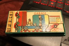 Antique Wooden Puzzle  Simplex Holland "Garage"  9 Pieces