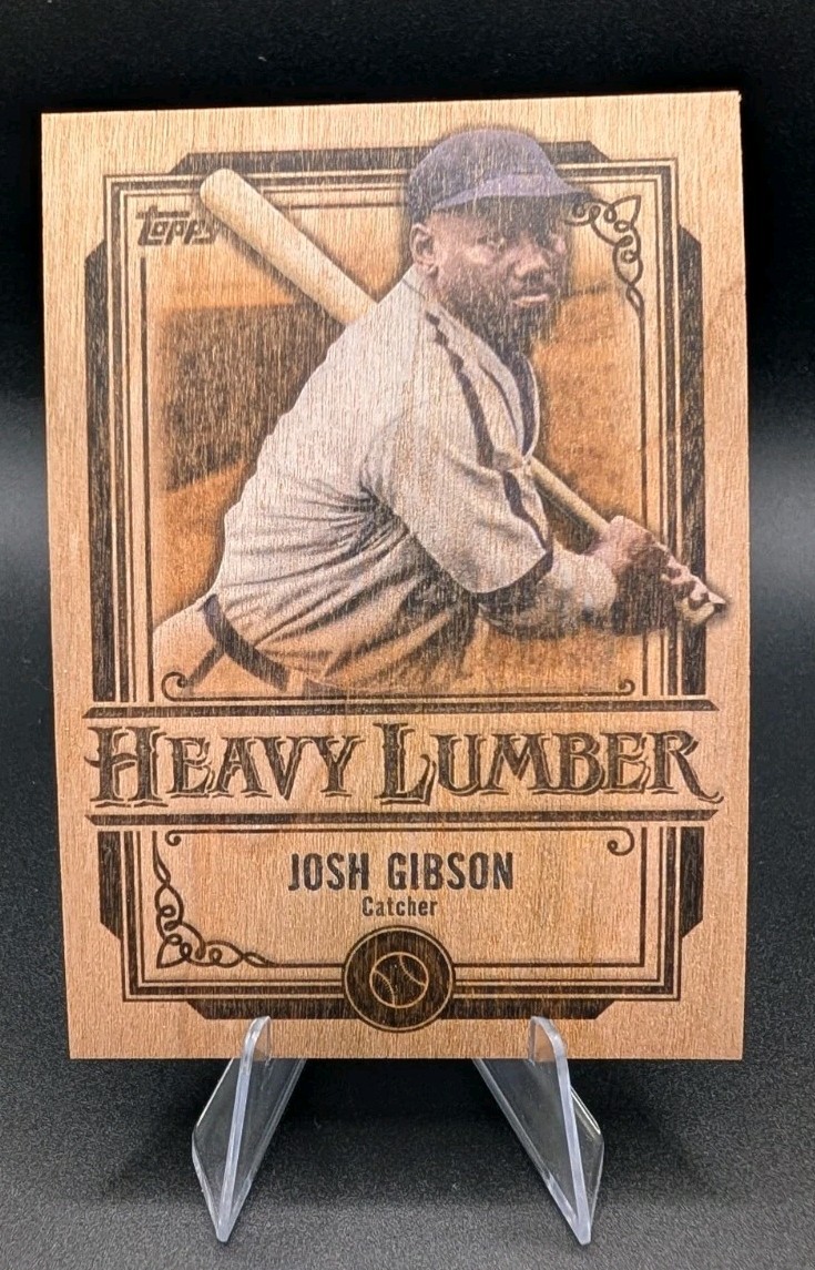 2025 Topps Update - Josh Gibson Heavy Lumber SSP Case Hit - #HL-63 Homestead