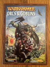 Warhammer Orcs & Goblins Army Book 7th Ed OOP 2006 Fantasy Codex Games Workshop