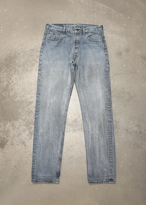 Vintage MAISON MARTIN MARGIELA 0 10 men artisanal painted jeans size M / W34 L33 - Photo 1/4