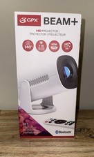 GPX BEAM HD Projector 1280x720 110 ANSI Lumens HDMI USB Bluetooth Speakers