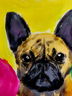 LOVELESS - "FRENCH BULLDOG" 11 x 15  living room decor — photo 6