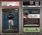 2022 KEN GRIFFEY JR Stadium Club Chrome X-FRACTOR #176 - HOF Rare SP NM-MT PSA 8