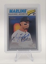 2026 Topps Heritage - Real One Autographs Maximo Acosta RC #ROA-MA  On Card Auto