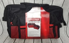 Craftsman 13 in. & 18 in. Tool Bag Combo 937537 New