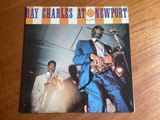 Ray Charles  At Newport  LIVE  Vintage MONO Vinyl LP Record VG+