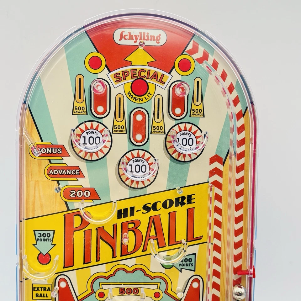 Juego de Pinball Clásico Portátil Schylling Hi-Score 2018 Divertido. Excelente estado. Foto 3 de 4