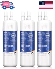 Whirlpool EDR1RXD1 Refrigerator Water Filter 1 | OEM Certified | 3-Pack Genuine