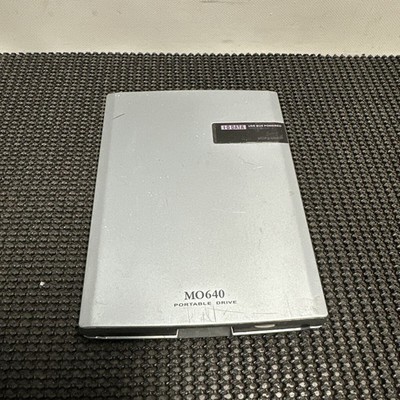 I-O DATA 640MB USB Bus Power MO Drive MOP2-U640P No AC or Cables