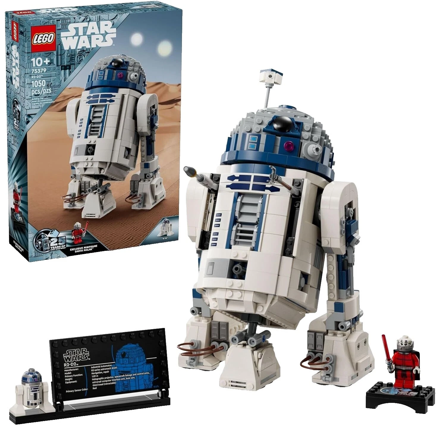 Star Wars R2-D2 LEGO Character LEGO (R) Bricks, Pieces & Parts