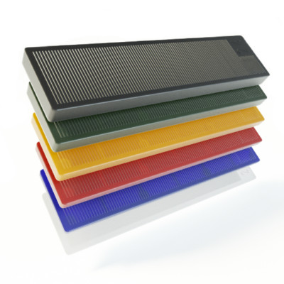 BAUHELD  Verglasungsklötze Kunststoff 100x24 Montage Unterlegplatten 300 600 Set