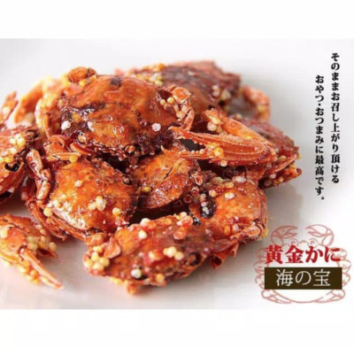 Japanese Mini Crab With Fish Egg Snack-Okabe Tamago Kani 蟹仔小食 40g (1.4oz)