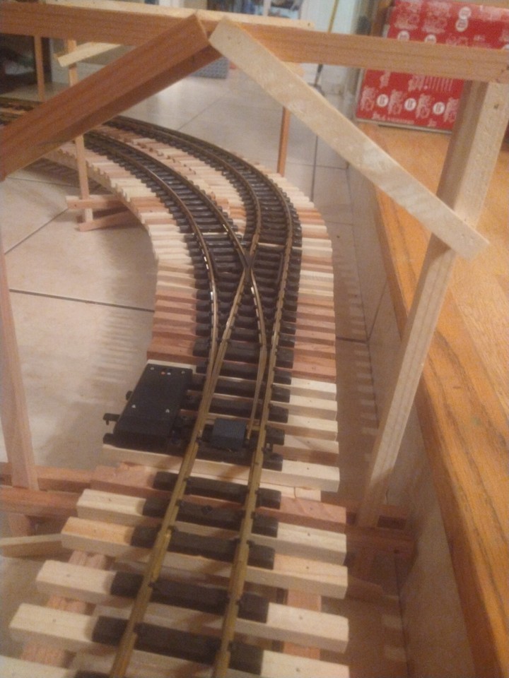 G Scale Train Track Trestle Ceiling Hanger KIT! Lighting Design For LGB ...