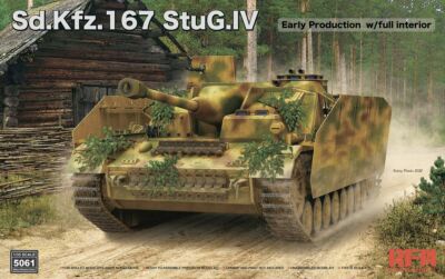 RYEFIELD MODEL RFM RM-5061 1/35 Sd.Kfz.167 StuG.IV Early Production w/Interior