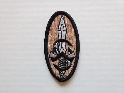 Microtech Knives Sean Marfione Tan Dagger Logo Morale Patch New Embroidered