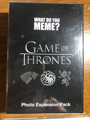 Game Of Thrones Expansion Pack - What Do You Meme? Photo Expansion Pack 75 cards