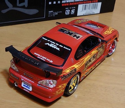 シルビア S15 HKS D1シリーズ 1/24 ホットワークス HW24008 シルビア中古品 S15 圭オフィス D1シリーズ 1/24 ホットワークス ミニカー
