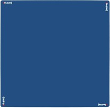 Alfombrilla de mesa GMC para póker, dominó, puente y mahjong - azul 33" x 33"