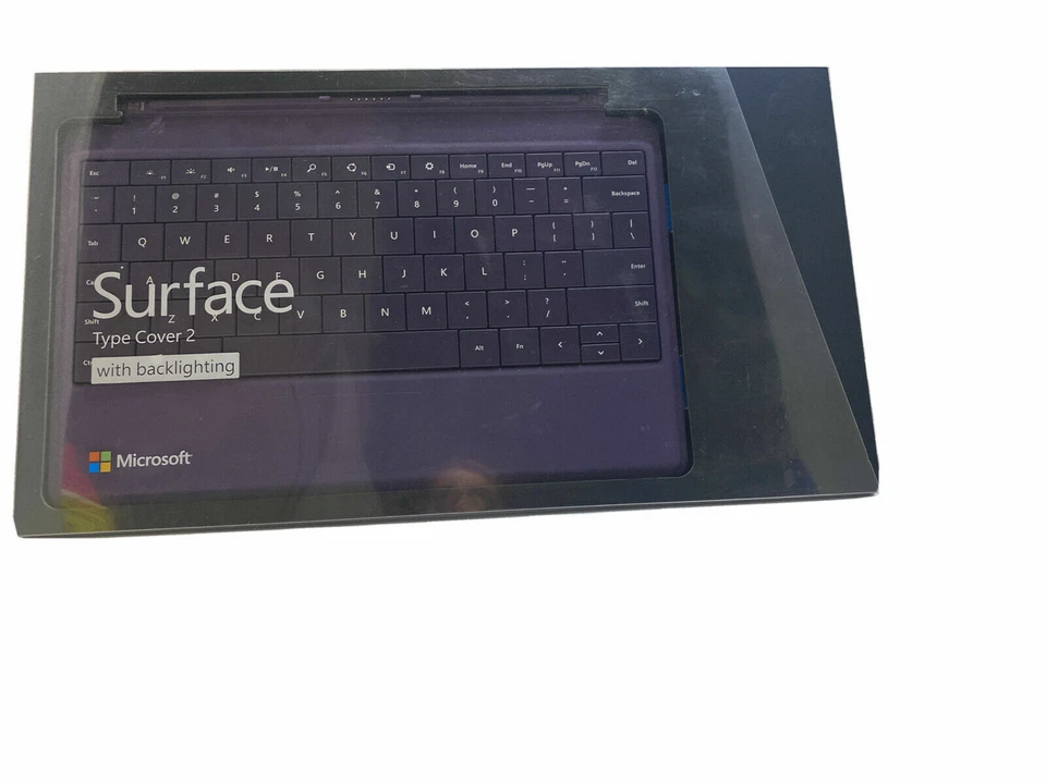 Microsoft Surface RT / 2 / Pro 1 / Pro 2 Type Cover PURPLE Keyboard (LA042021) - Image 3 of 4