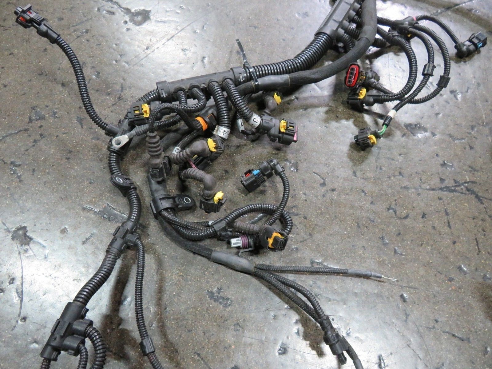 Ferrari 458 Italia, RH, Right, Engine Injection Wiring Harness, Used, P/N 278892