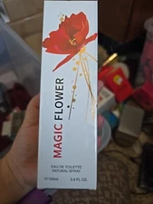 Magic Flower 3.4 Fl oz  Women Eau De Toilete Perfum Natural Spray 100ml