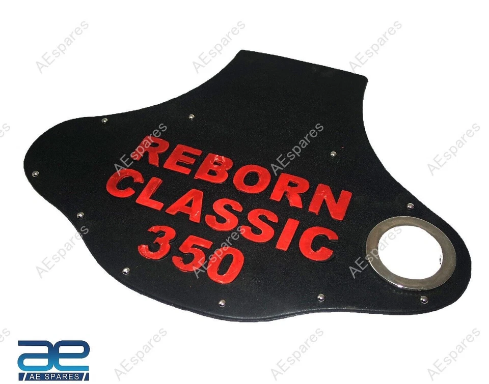 Mud Flap Black For Royal Enfield New Classic 350 Reborn view 3