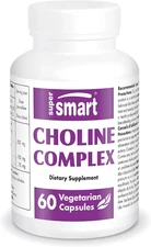 Supersmart Choline Complex - with Choline Bitartrate, GPC Choline & CDP Choline