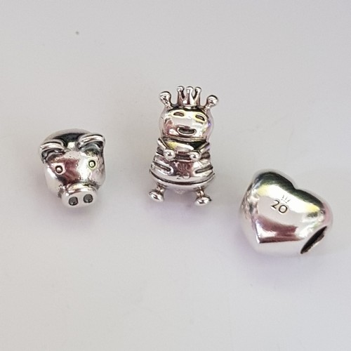 Genuine Pandora 20th anniversary Full set 12 Charms, certificates & Jewelry Box - Bild 9 von 13