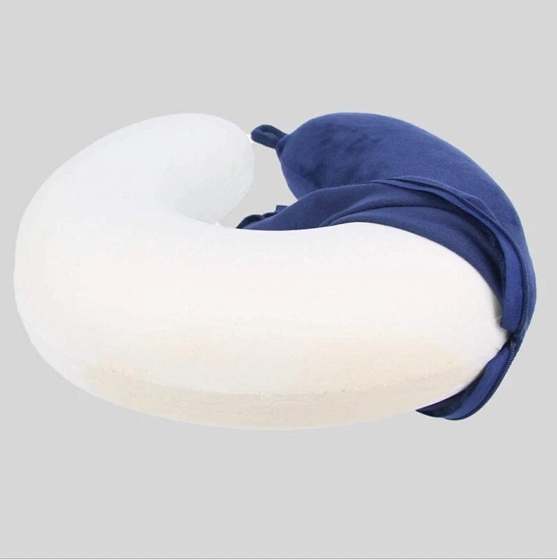 Travel Pillow - Memory Foam Neck Pillow Support Pillow