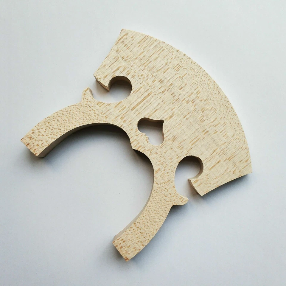 5x Viola da Gamba Viol Bajo Viola Estilo Barroco Puente 5 Cuerdas Pie Ancho 88mm Foto 4 de 4